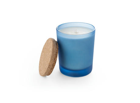 DUVAL. Aromatische Kerze in Glasbecher mit cork 180 g Werbeartikel