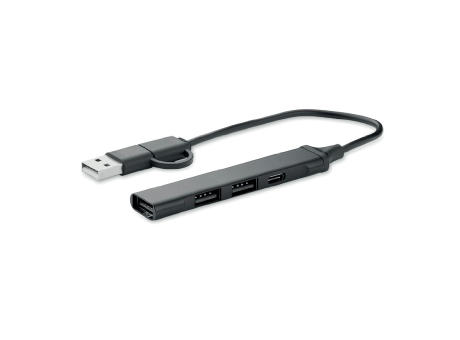 4 Port USB Hub Werbeartikel