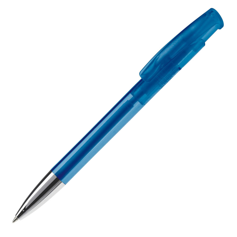 Kugelschreiber Avalon Transparent mit Metallspitze Werbeartikel