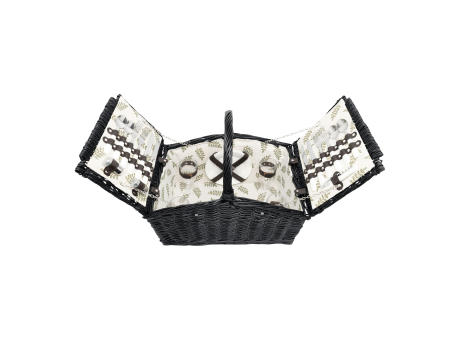 RICHMOND PARK - Weiden-Picknickkorbfür 4 Personen Werbeartikel