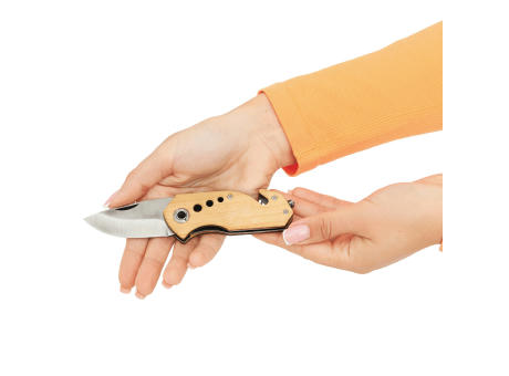 BAMBOO HIT - Taschenmesser Werbeartikel