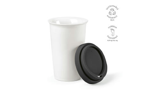 Tagus Reisebecher Keramik 300 ml  bedrucken