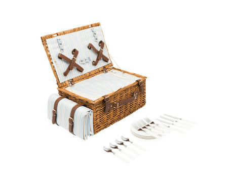 MADISON PARK - Weiden-Picknickkorb Werbeartikel