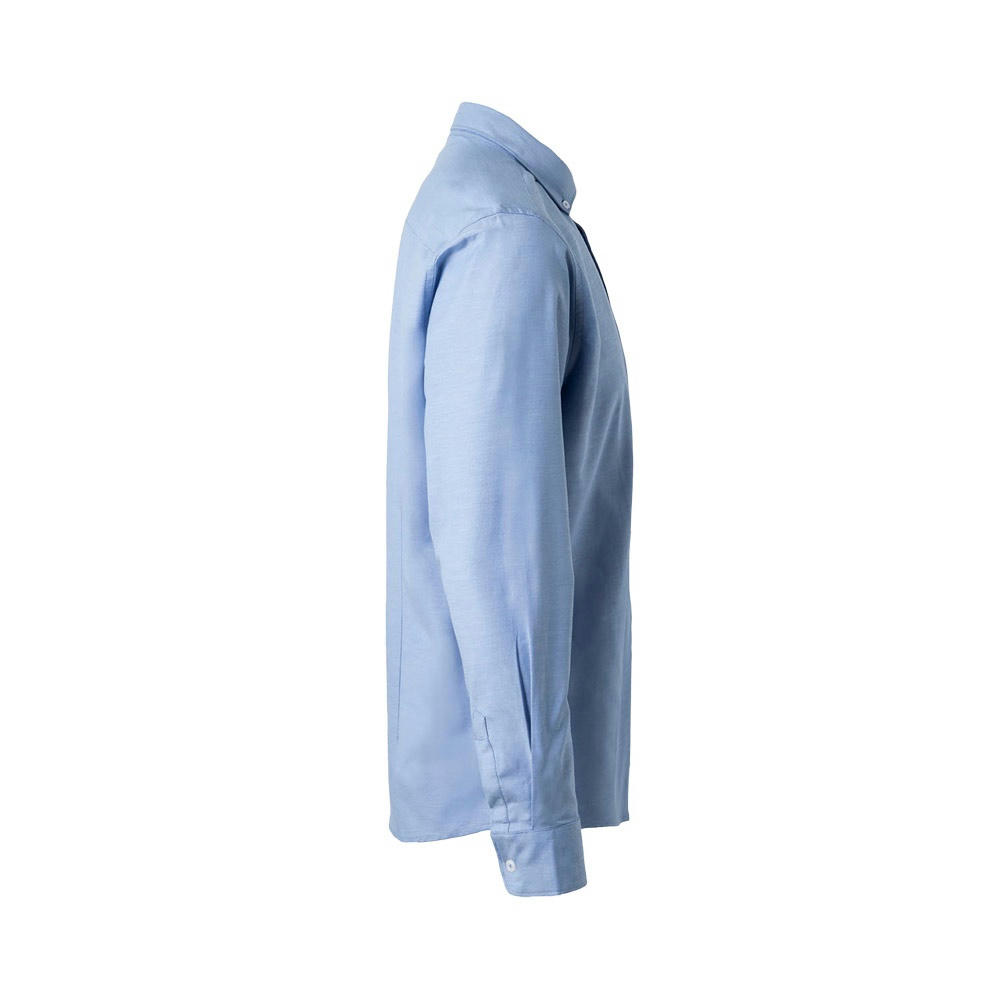 VL PRITHVI MAN. Hemd Oxford (180 g/m²) für Herren, aus Baumwolle (50 %), Polyester (45 %) und Elasthan (5 %) Werbeartikel