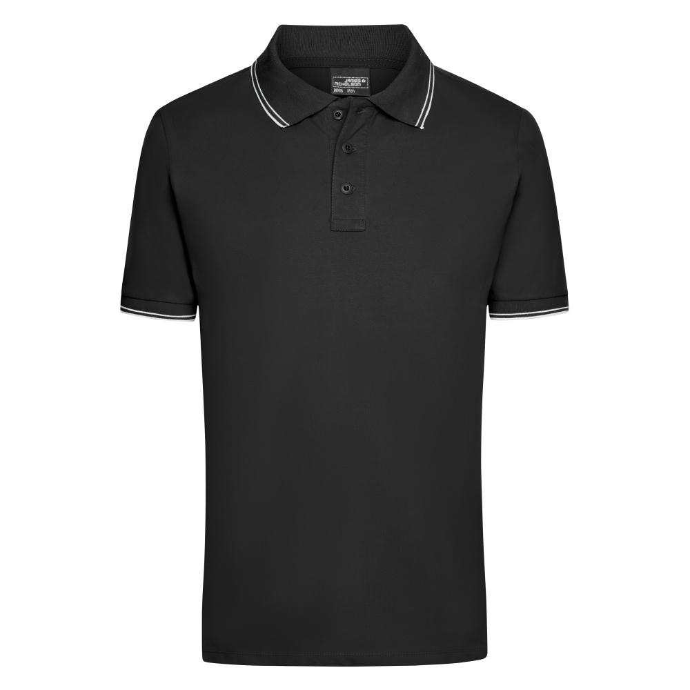 Men's Polo - Polo in elastischer Piqué-Qualität Werbeartikel