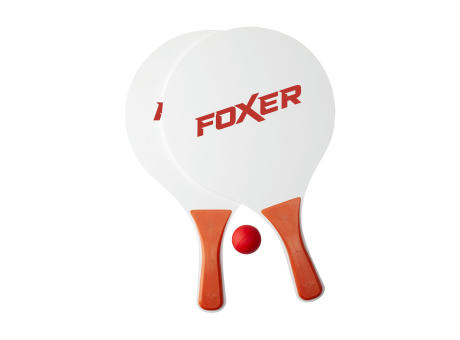 BeachTennis Strandspiel Werbeartikel