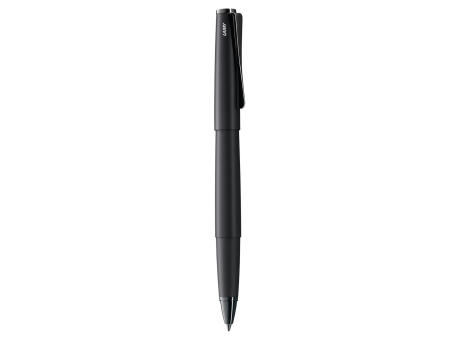 Product image Tintenroller LAMY studio brushed M-schwarz Werbeartikel