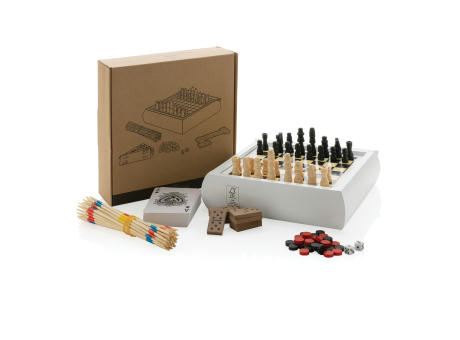 5-in-1 Spieleset Werbeartikel