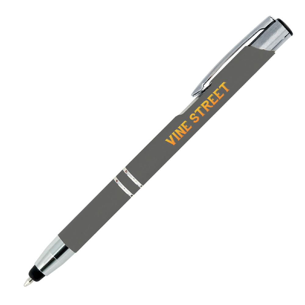 Crosby Metall Kugelschreiber - m/ Stylus unten Werbeartikel