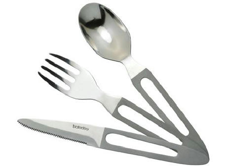 Besteckset 'Toronto', mit einer Tasche aus Neopren Werbeartikel