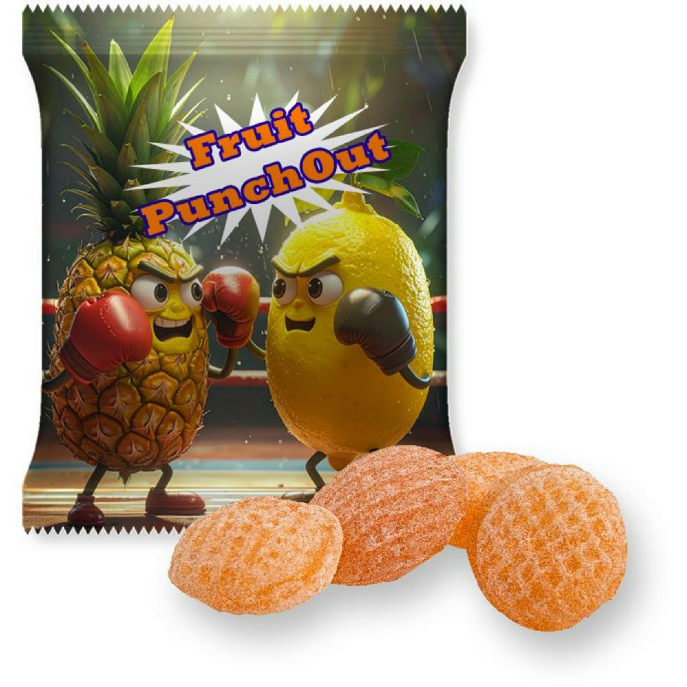 Multivitamin Bonbons, ca. 17g, Midi-Tüte Werbeartikel