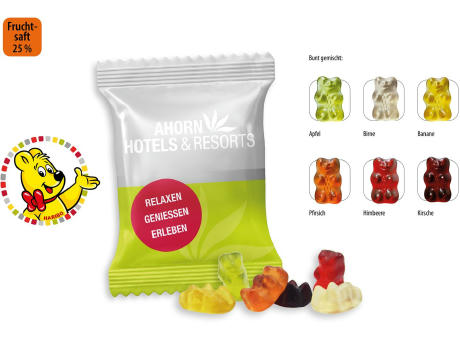 Product image HARIBO Mini Saft-Goldbären Werbetüte, 10 g, Inhalt: HARIBO Mini Saft Goldbären Werbeartikel