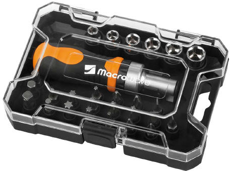 Bit-Set "Forte Pocket Driver 27 HC orange" Werbeartikel