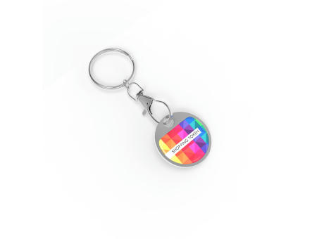 Key Ring Shopping Token bedrucken