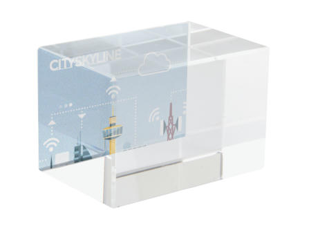 Glas-Quader Macon bedrucken