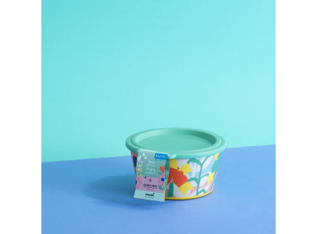 Koziol NORA BOX 700ml BLOOMS Schale 700ml mit Deckel Werbeartikel