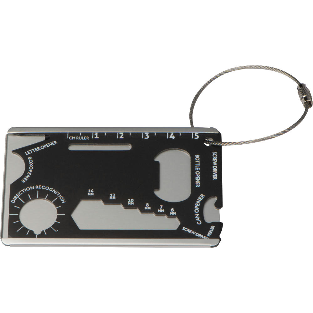 Product image Survival Kofferanhänger aus Aluminium Werbeartikel