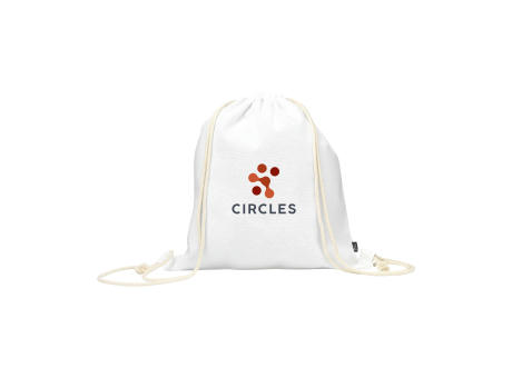 PromoColour GRS Recycled Cotton Backpack (150 g/m²) bedrucken