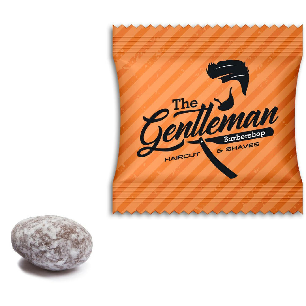 Product image Mandeln einzeln im Werbetütchen Werbeartikel