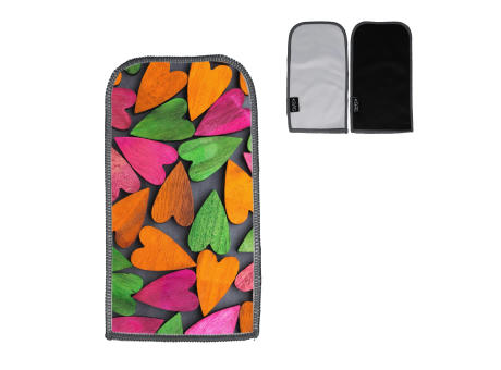 R-PET Sublimation Mikrofaserbrillenetui bedrucken