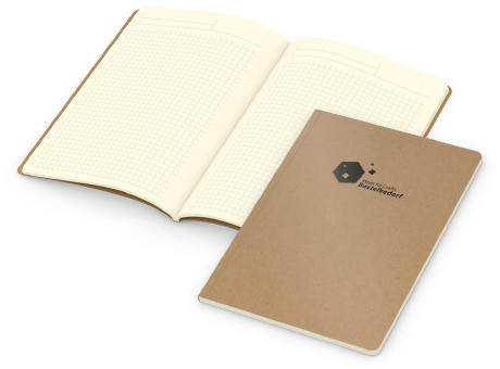 Notizbuch Copy-Book Creme Bestseller Werbeartikel