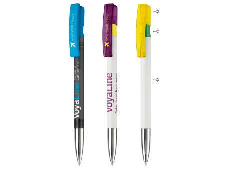 Kugelschreiber Nash Combi mit Metallspitze bedrucken