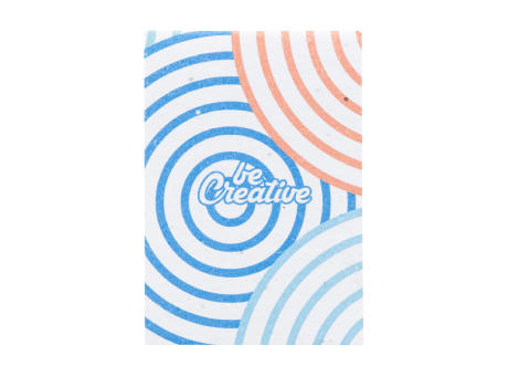 individuelles Saatpapier-Notizbuch CreaNote Mini Seed Werbeartikel
