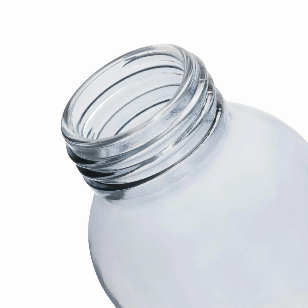 TAKE SMART - Glas-Trinkflasche Werbeartikel