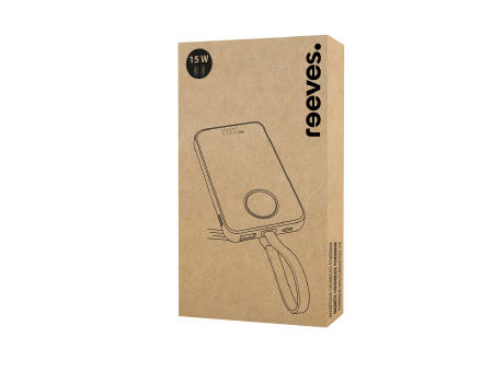 Magnetische 15W Wireless  Powerbank REEVES-DAIYMO bedrucken