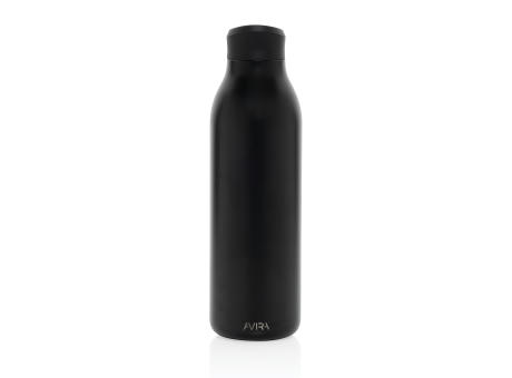 Avira Alok 360 Klick-Wasserflasche aus RCS rec. Stahl, 600ml Werbeartikel