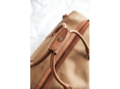 VINGA Sloane Wochenendtasche aus RCS rPET bedrucken