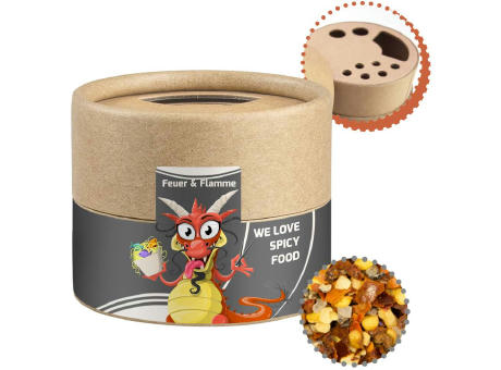 Product image Gewürzmischung Feuer und Flamme, ca. 40g, Kraftpapierstreuer Mini Werbeartikel