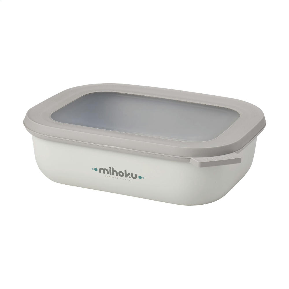 Product image Mepal Cirqula Mehrzweckbehälter rechteckig 1 L Lunchbox Werbeartikel