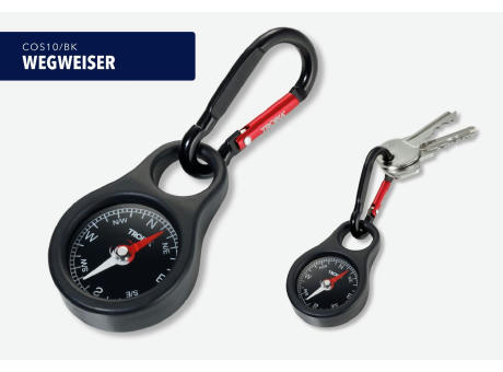 TROIKA Schlüsselanhänger WEGWEISER Werbeartikel
