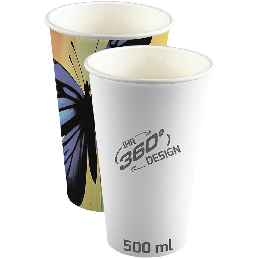 Product image PE-Pappbecher, 450ml, , Becher XL Werbeartikel