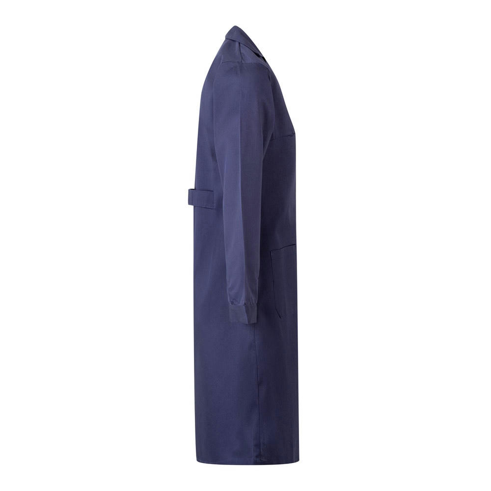 VL RAMA. Langärmeliger Kittel (175 g/m²), aus Baumwollköper (35 %) und Polyester (65 %) Werbeartikel