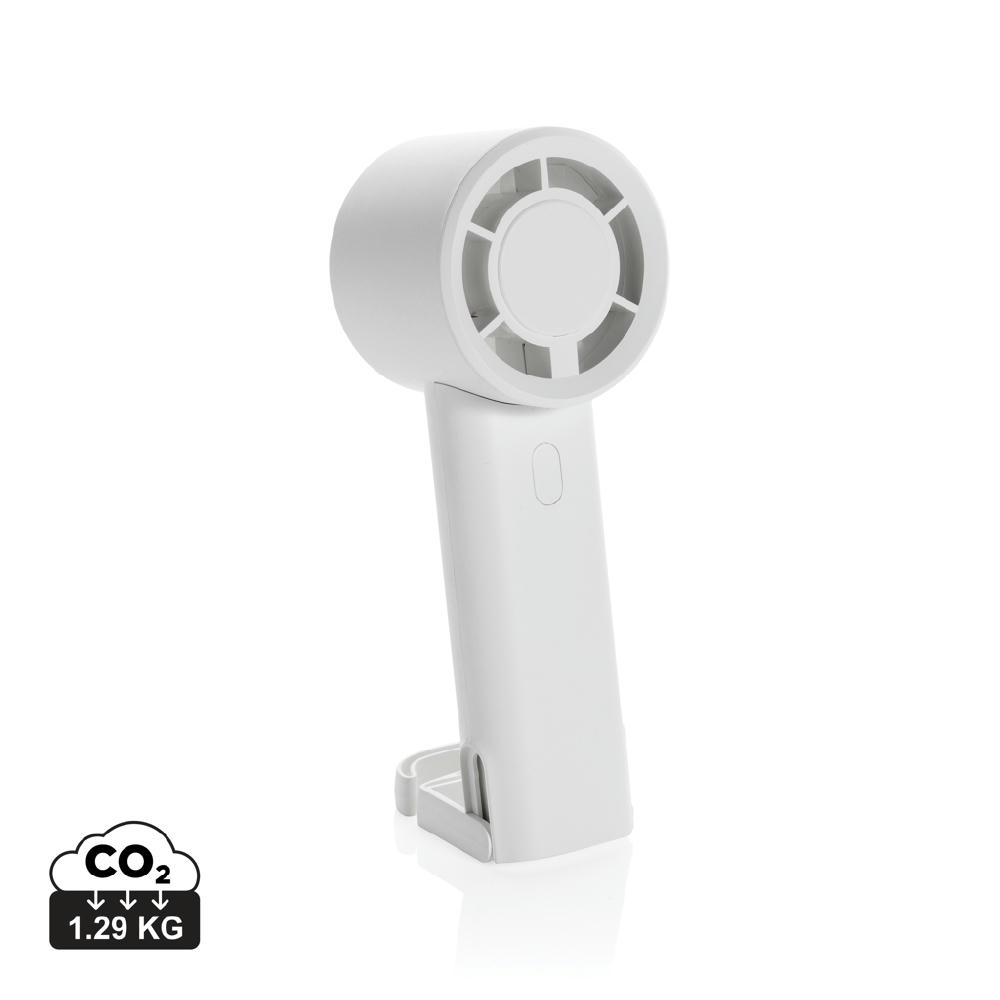 Twist wiederaufladbarer tragbarer Ventilator aus RCS rABS Werbeartikel