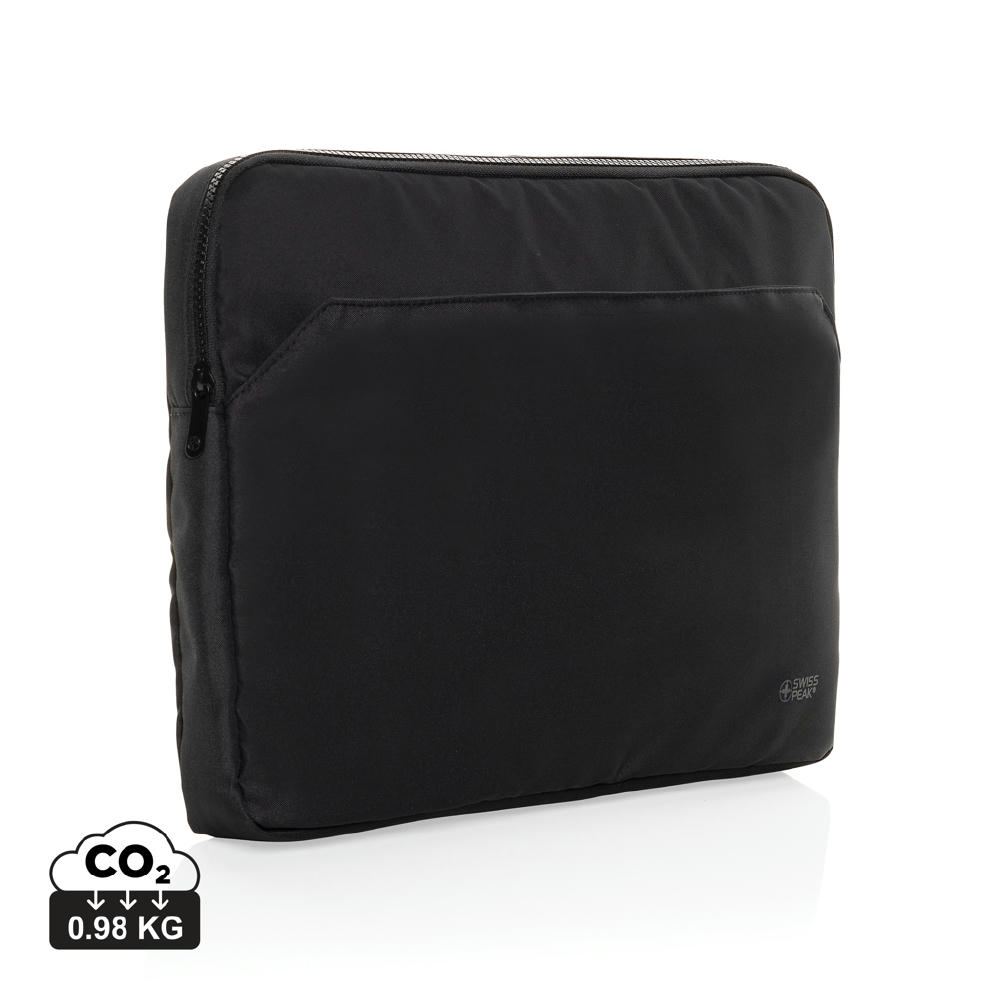 Product image Swiss Peak Aware™ RPET Essential 15.6" Laptop Sleeve Werbeartikel