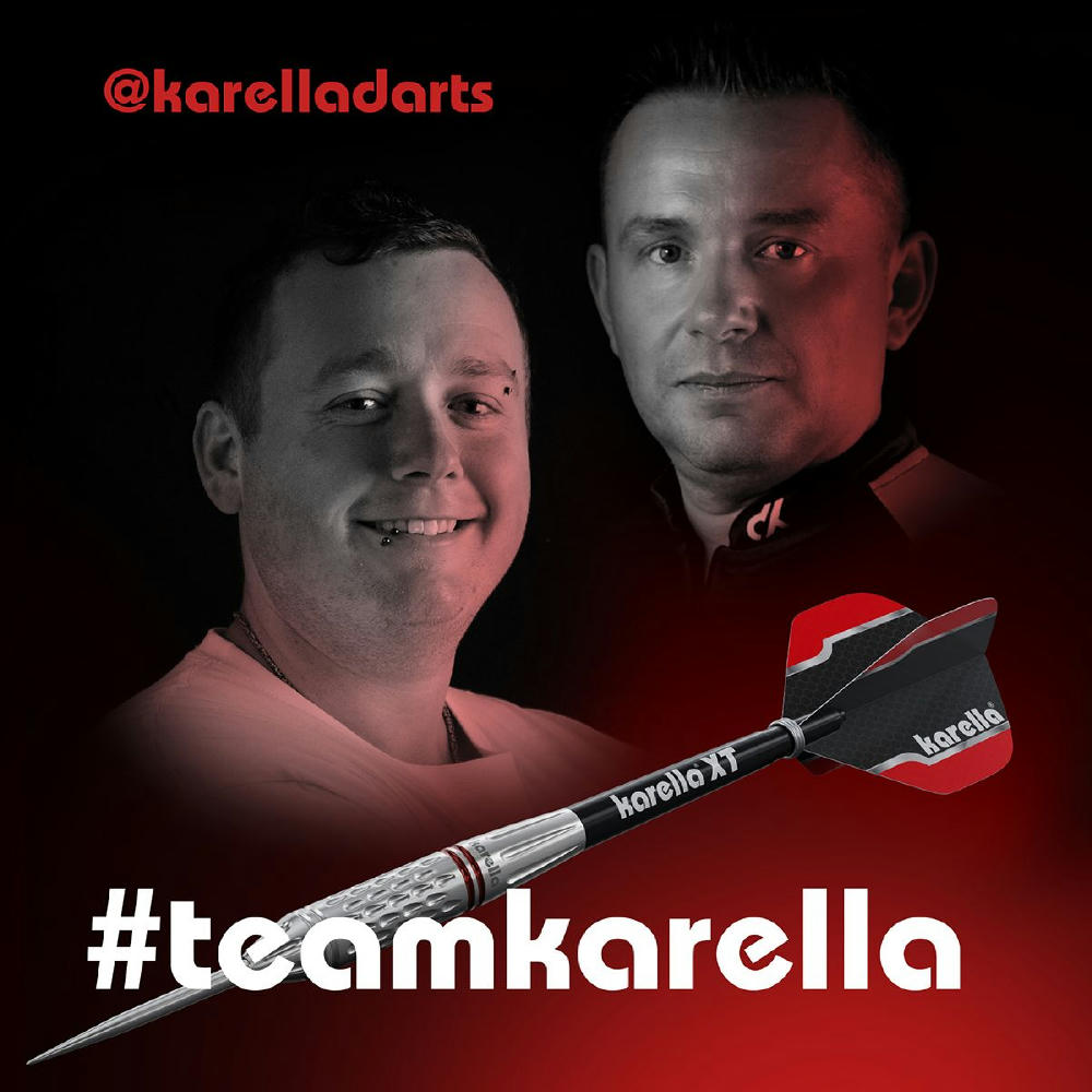 Dart Labor Dartboard BullOut Tournament mit 2 Sets Darts | inkl. 4c Druck Werbeartikel