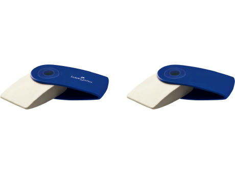 Product image Sleeve Mini Radierer Blau Werbeartikel