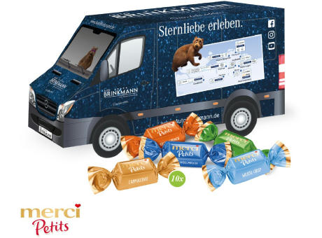 Product image 3D Präsent "Transporter" mit Merci Petits Werbeartikel