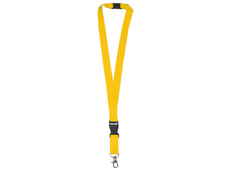 Polyester-Schlüsselband 20mm mit Schnalle und Haken bedrucken