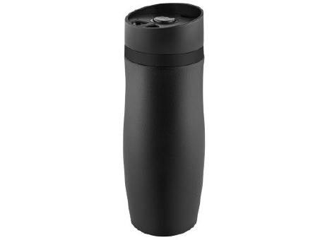 Product image Metmaxx® Thermobecher "CremaExtensaNero" schwarz/Ring schwarz Werbeartikel