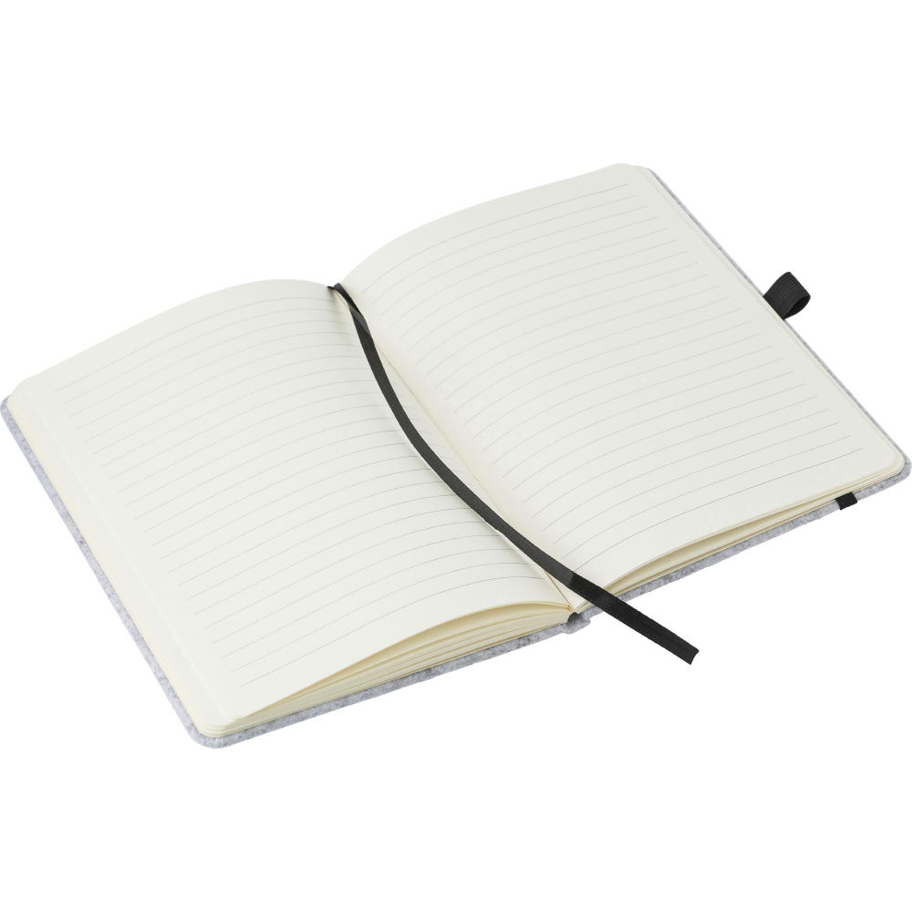 rPET Filz Notizbuch Harper Werbeartikel