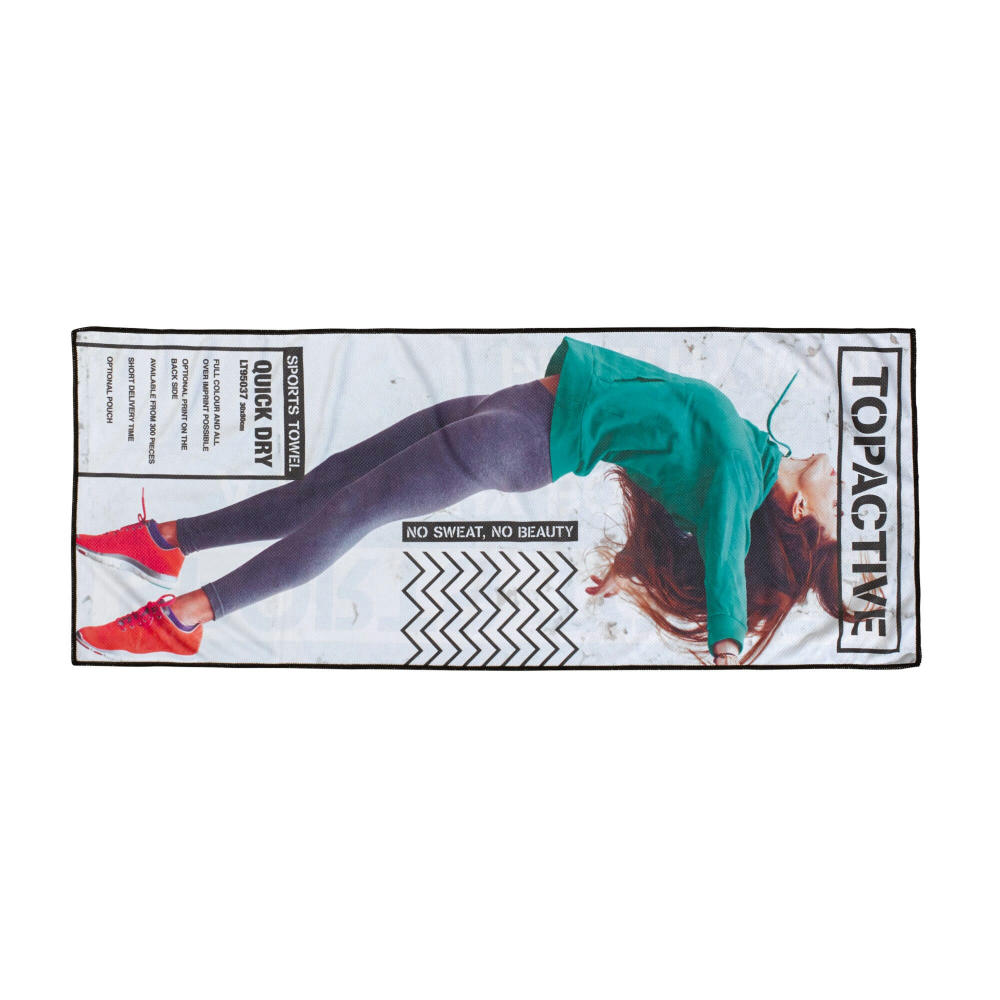 Product image Fitnesshandtuch vollfarbig Werbeartikel