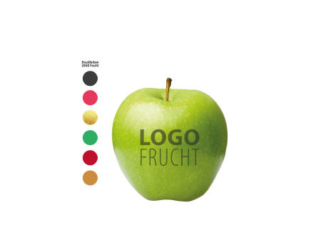 LogoFrucht Apfel grün Werbeartikel