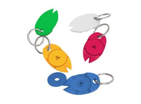 Schlüsselanhänger "Zecke" Werbeartikel