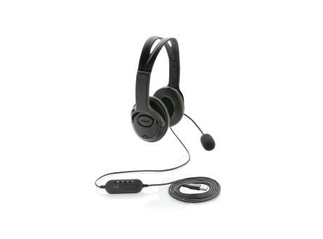 Over-Ear Headset mit Kabel Werbeartikel