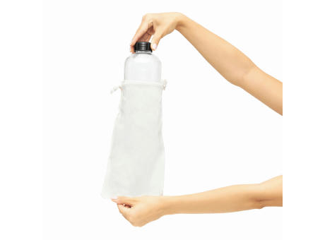 DRINK HEALTHY - Glas-Trinkflasche bedrucken