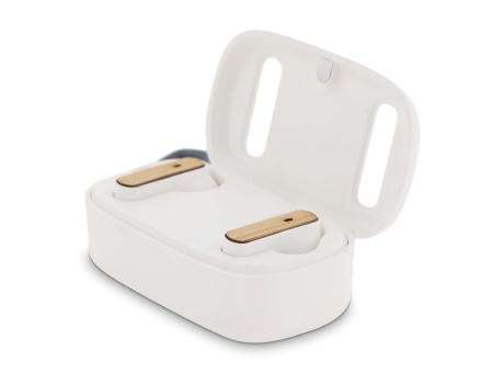 TWS Earbuds bamboo Werbeartikel